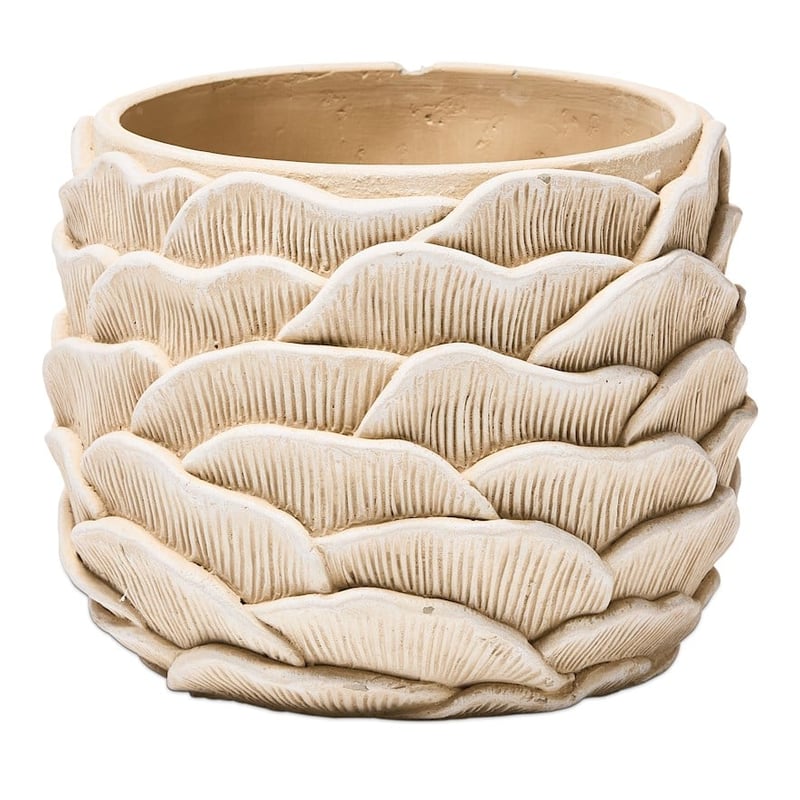 Oyster Natural Shell Pot