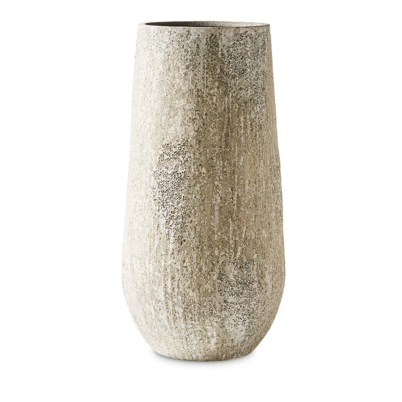 Odyssey Rustic Extra Tall White Pot