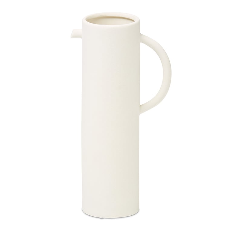 Spout White Vase 