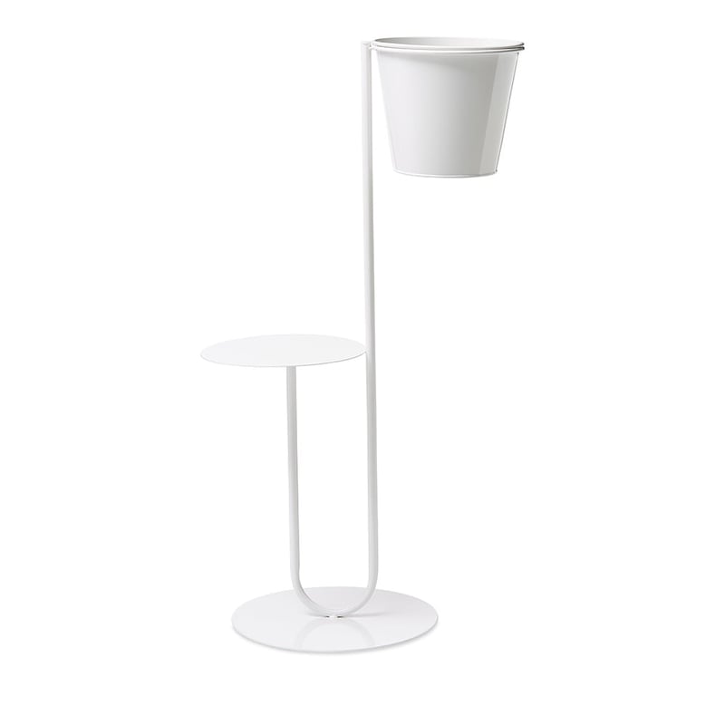 Madrid White Plant Stand 