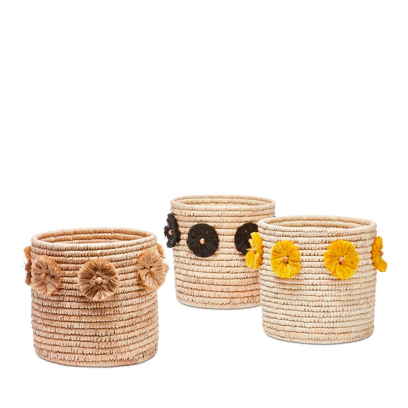 Juju Flower Natural & Yellow Basket