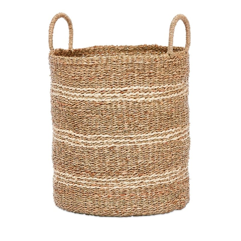 Nha Trang Natural & Bleach Stripe Basket
