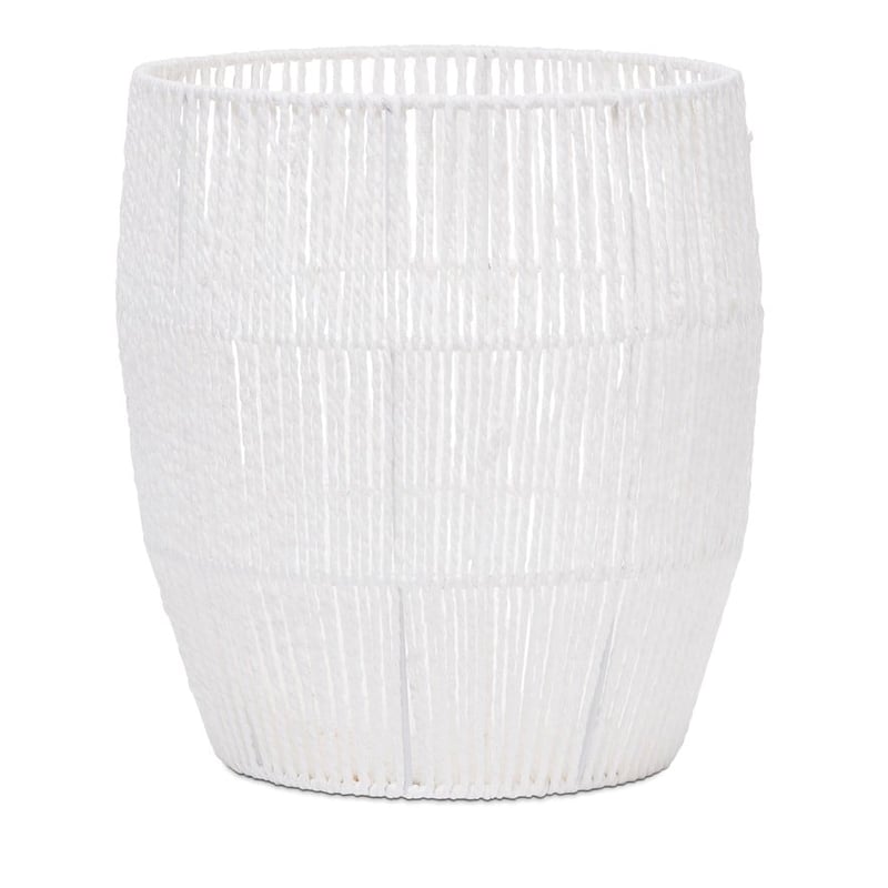 Sorrento Small White Basket