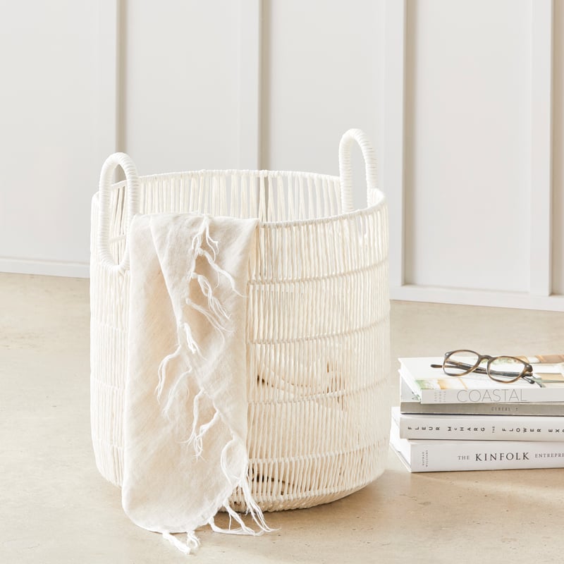 Paloma White Basket