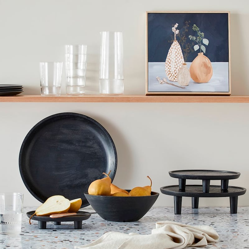 Nero Large Timber Bowl