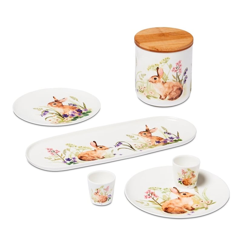 Wildflower Bunny Servingware - offline