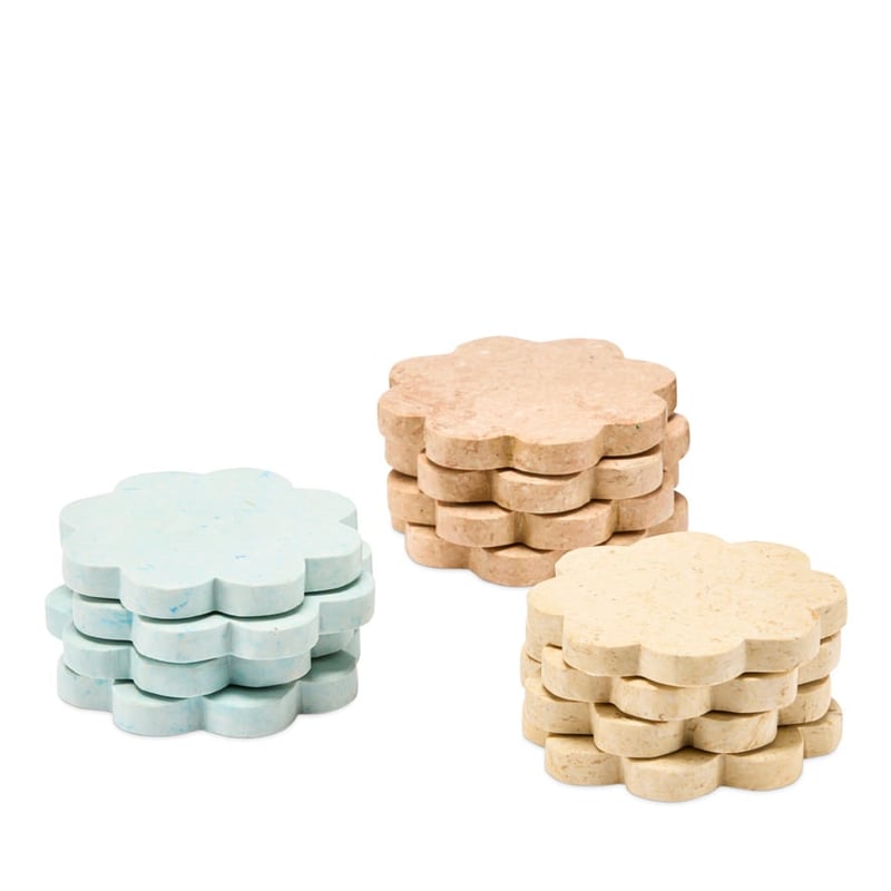 Pansy Blue Coasters Pack of 4