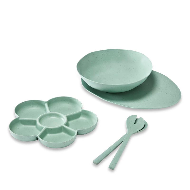 Capri Green Bamboo Servingware