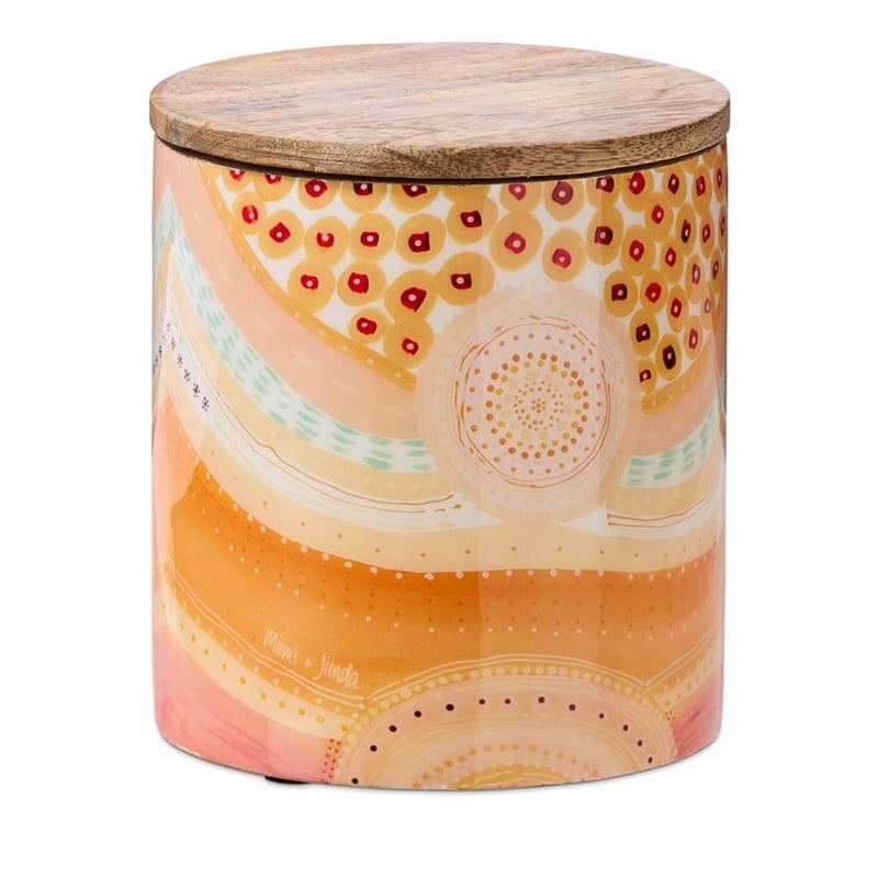 Miimi + Jiinda Flame Trees Timber Canister