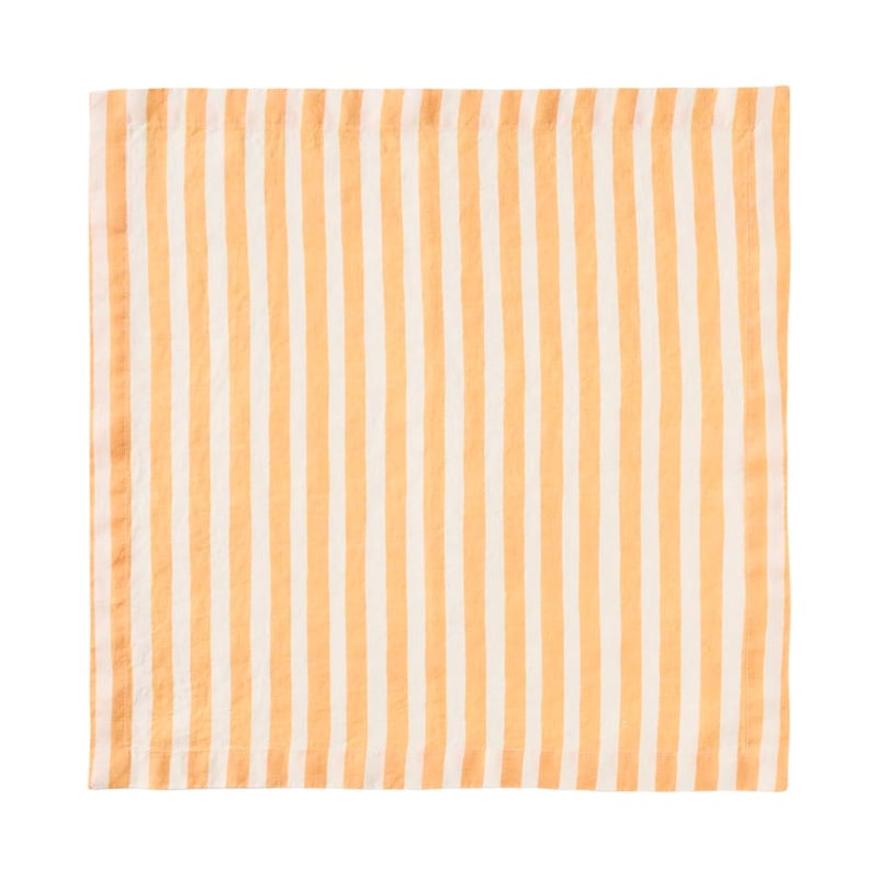 Botanist Melon Stripe Napkins Pack of 2