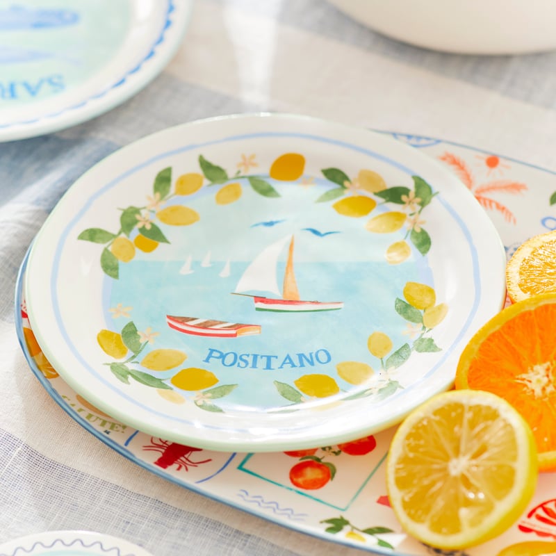 Viva La Vita Positano Plate