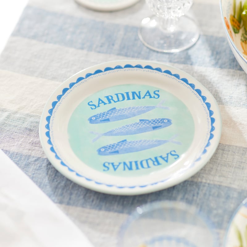 Viva La Vita Sardines Plate
