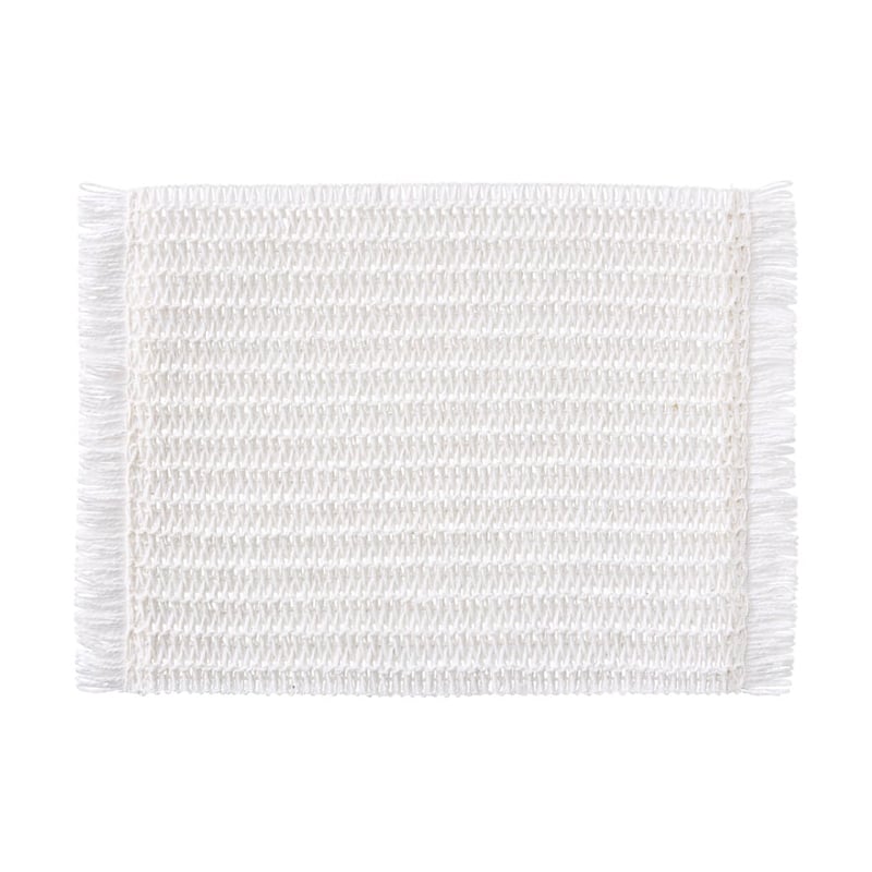 Fringe White Placemats Pack of 4