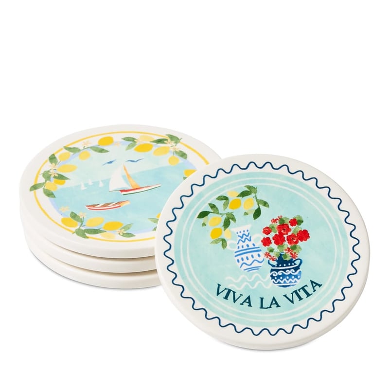 Viva La Vita Multi Coasters Pack of 4