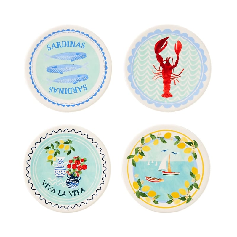 Viva La Vita Multi Coasters Pack of 4