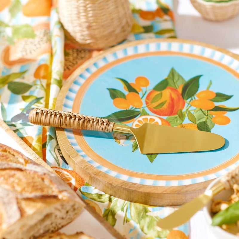 Soho Collection Natural Gold Cake Server