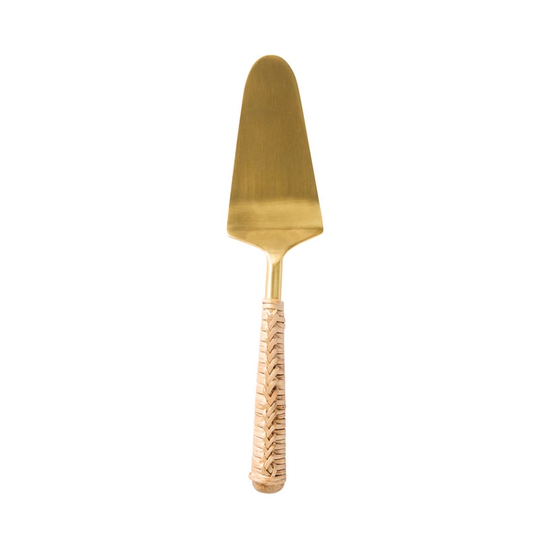 Soho Collection Natural Gold Cake Server