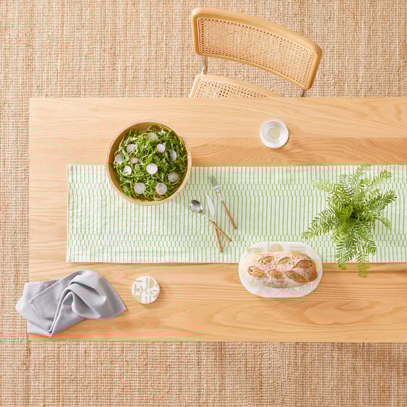 Ania Green Tea Table Runner