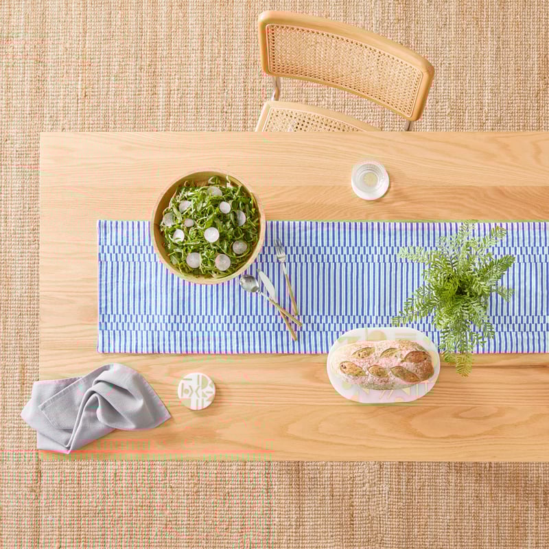 Ania Vivid Blue Table Runner