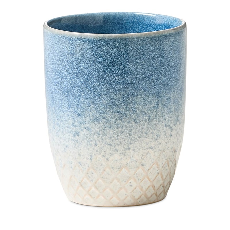 Clear Skies Blue Ceramic Travel Mug