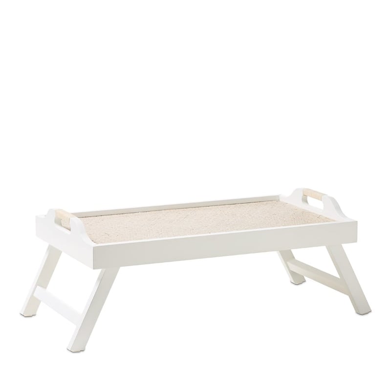 Hampton White & White Wash Tray 