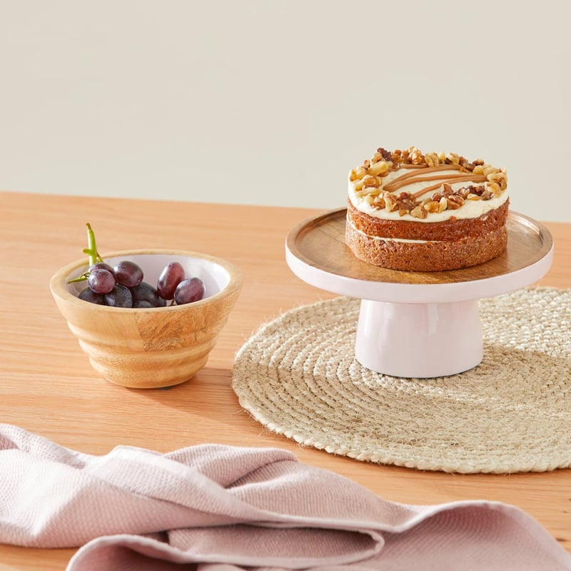 Gelato Lilac Timber Servingware