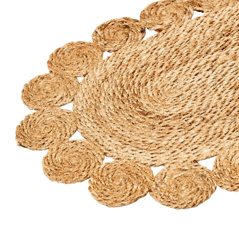 Sicily Dark Natural Circle Table Runner