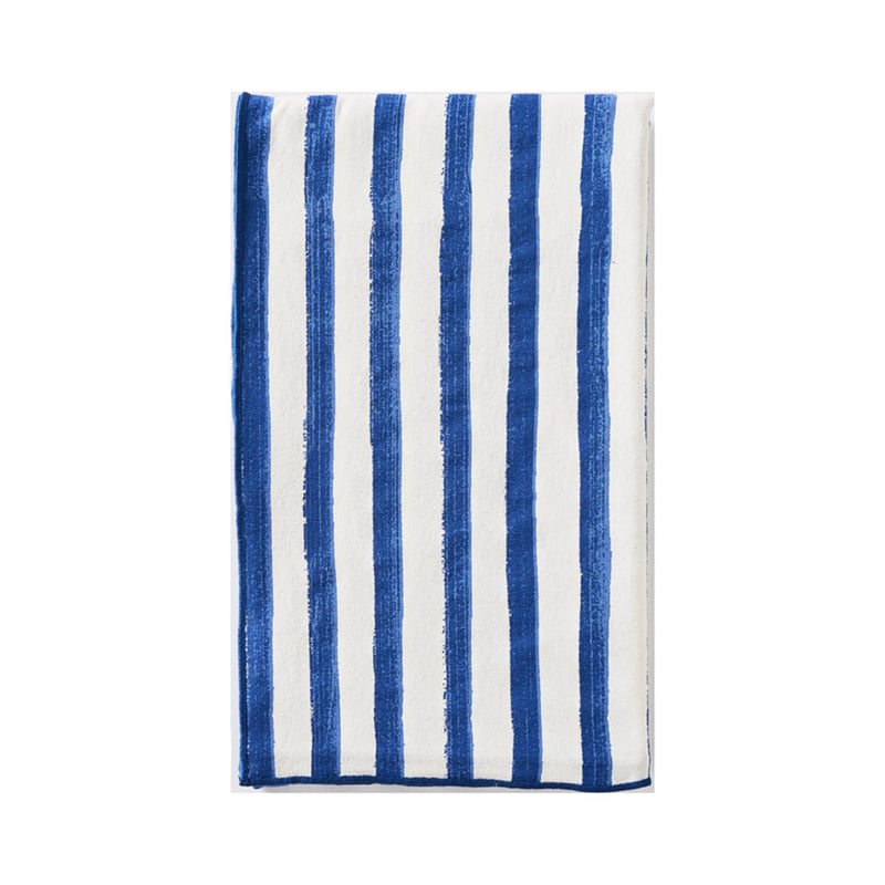 Jordana Vivid Blue Stripe Table Cloth