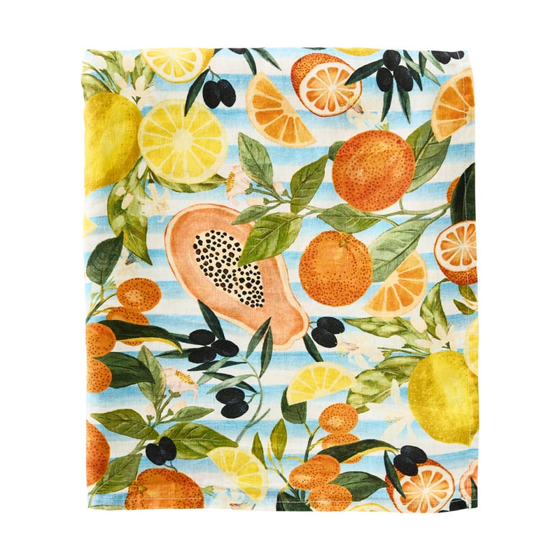 La Frutta Fruit Blue Table Cloth
