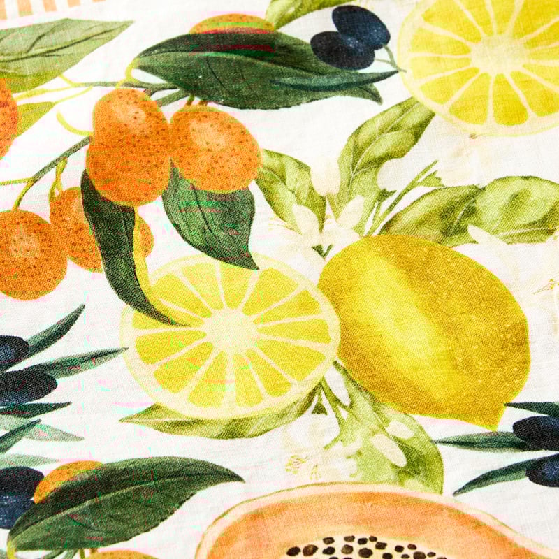 La Frutta Fruit Orange Table Runner