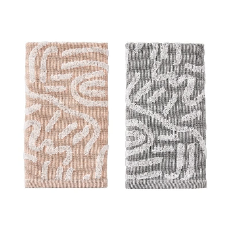 Navarre Clay Multi Tea Towel 2 Pack