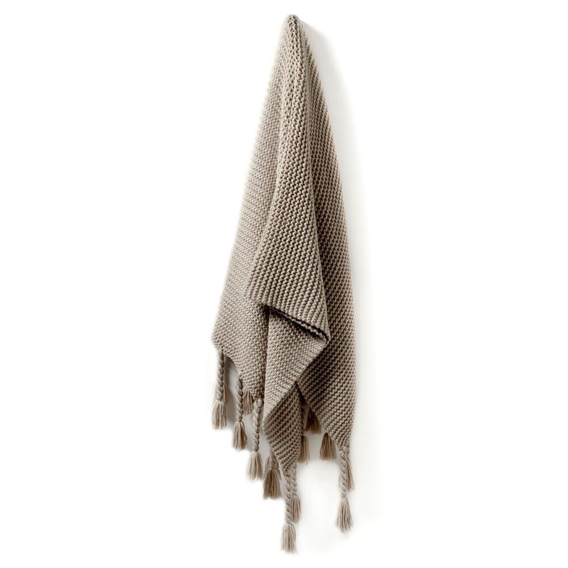 Ashton Whisper Grey Throw 