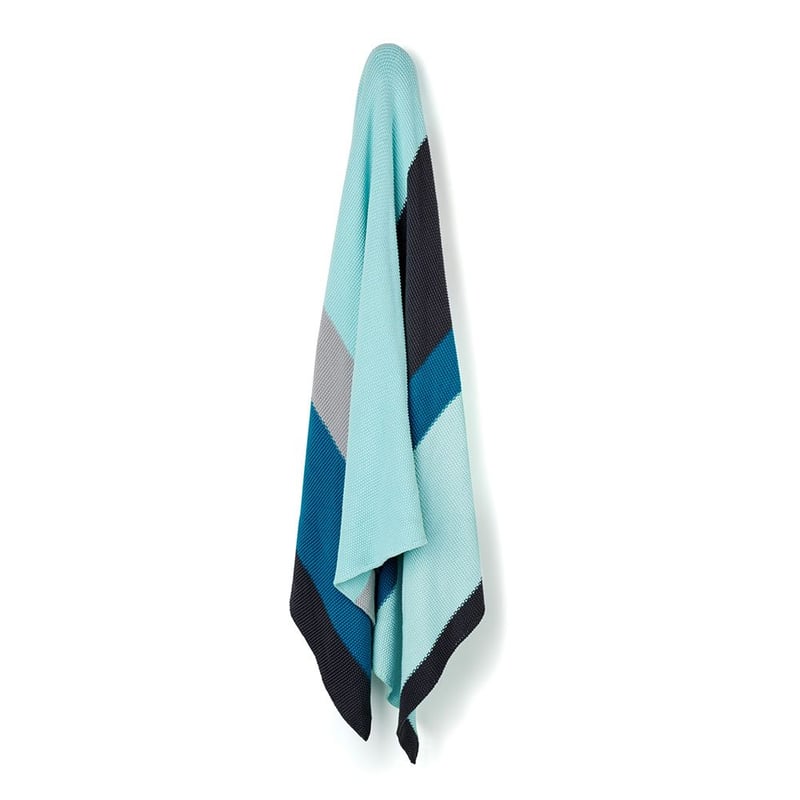 Pedro Fresh Mint Stripe Throw