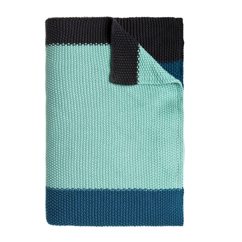 Pedro Fresh Mint Stripe Throw