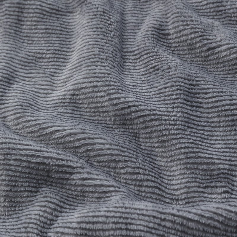 Ultra Soft Grey Stripe Blanket - OFFLINE