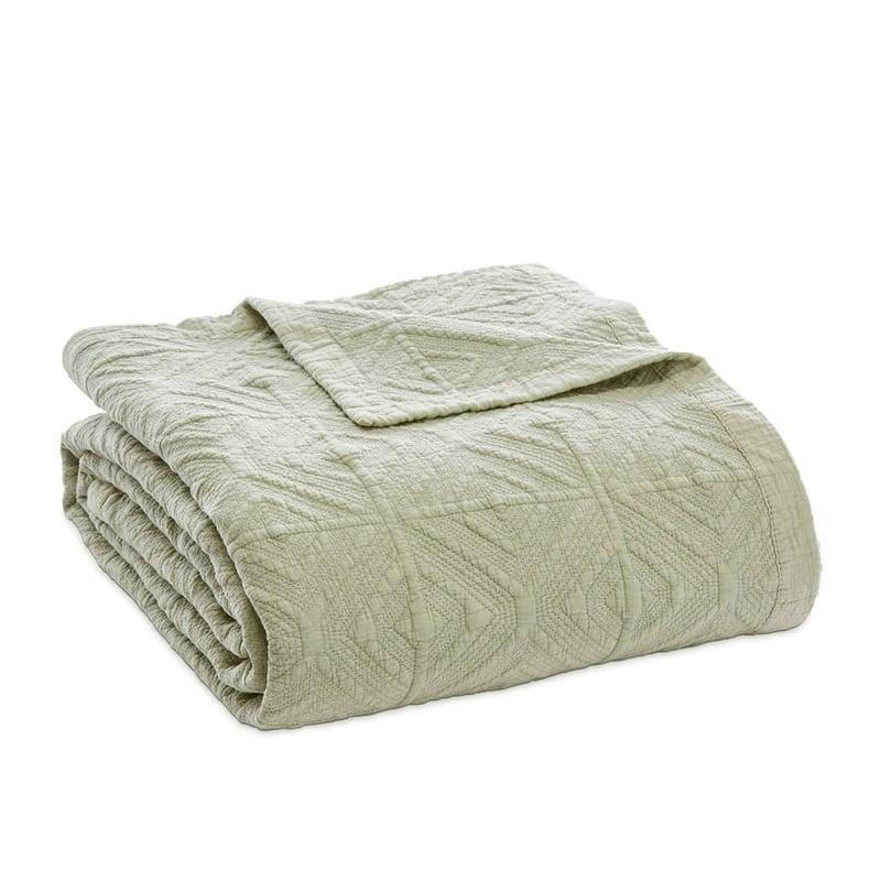 Stonewash Smoked Green Blanket