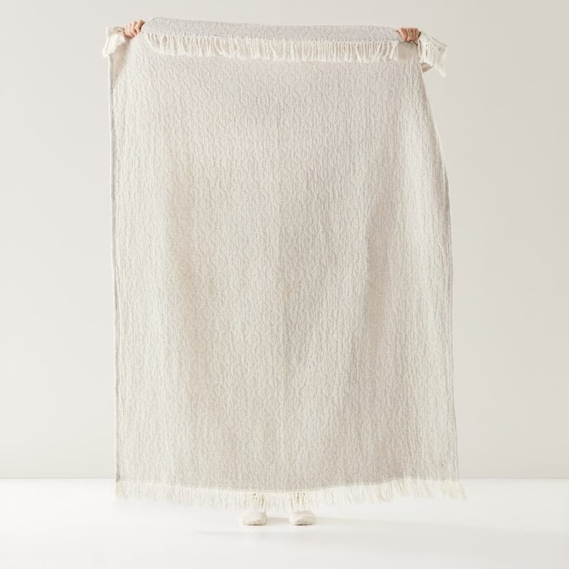 European Natural Frome Throw