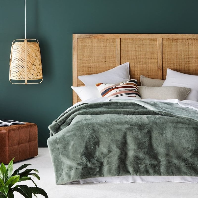 Astoria Sage Fur Blanket