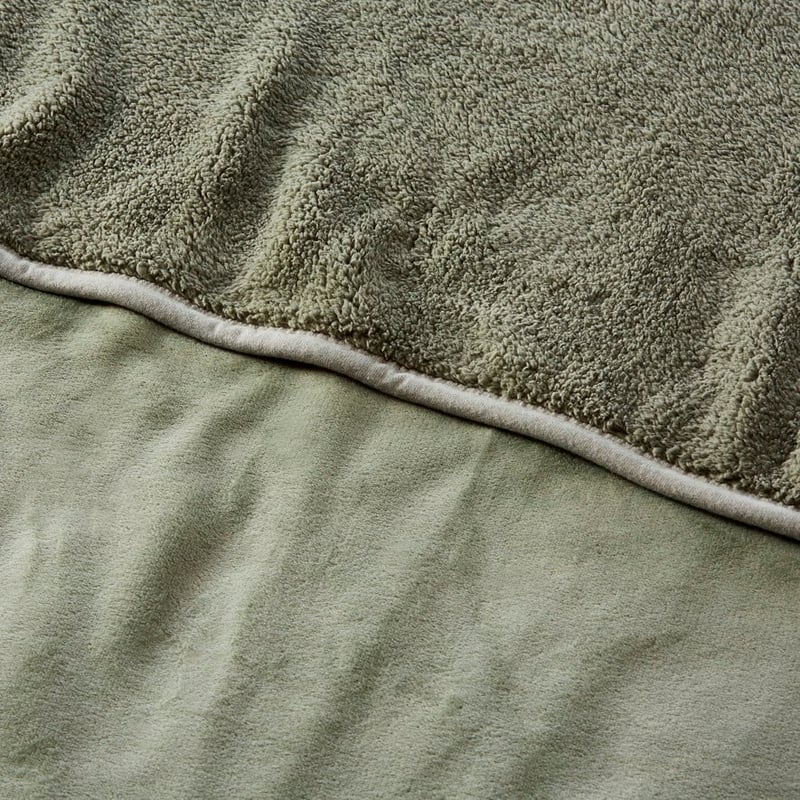 Sherpa Sage Blanket