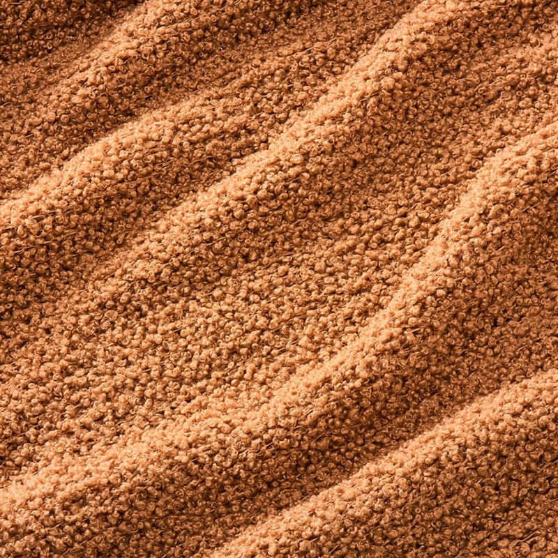 Manhattan Caramel Boucle Throw