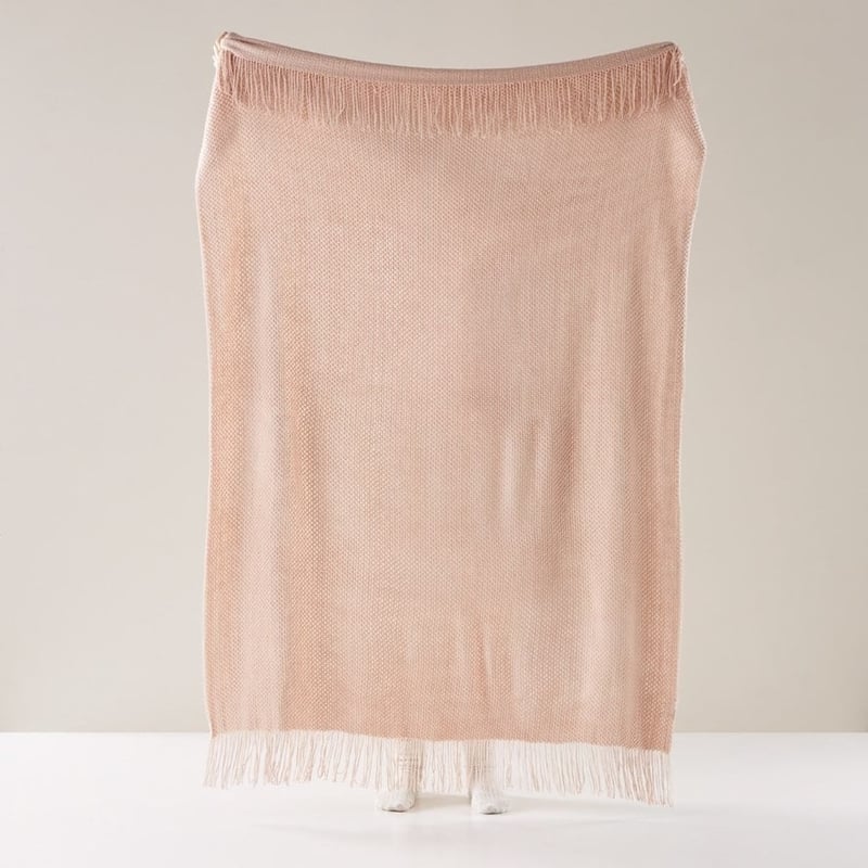 Hartford Dusty Pink Throw