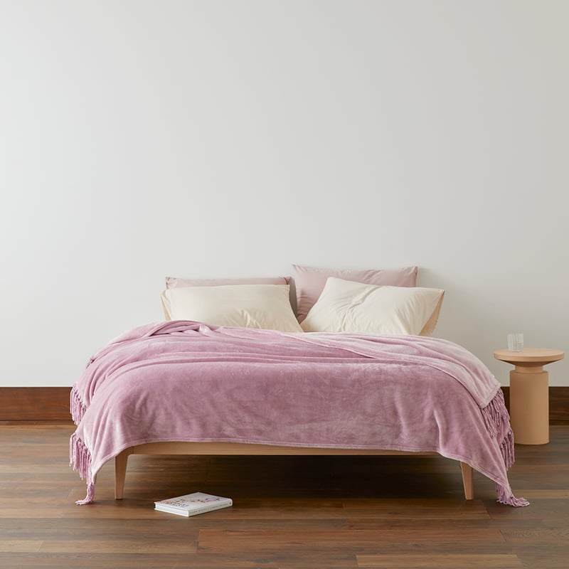 Supersoft Wisteria Blanket