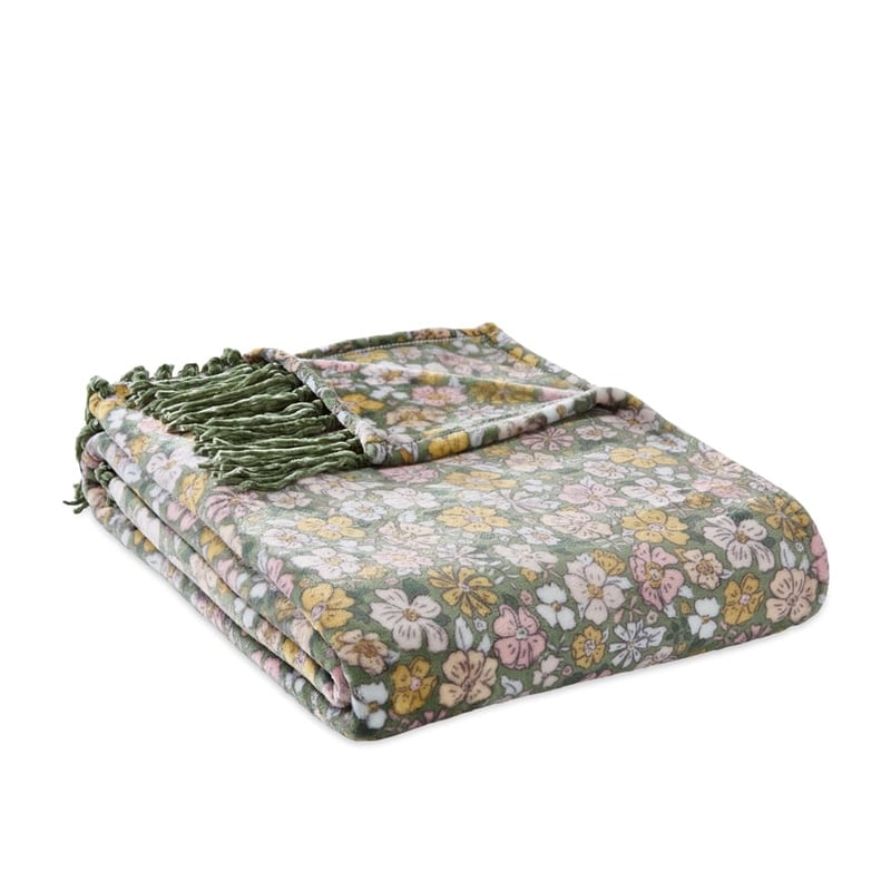 Supersoft Garden Floral Blanket