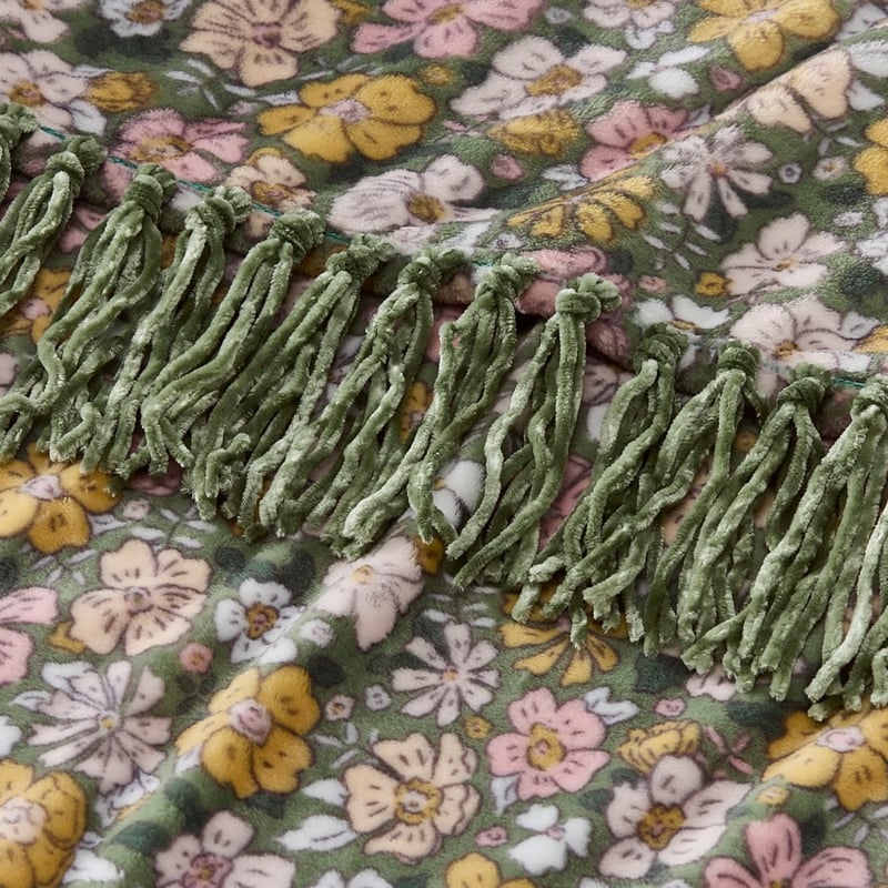 Supersoft Garden Floral Blanket