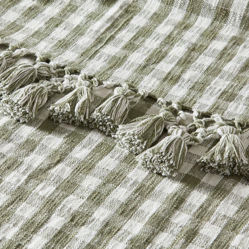 Zola Forest & White Throw