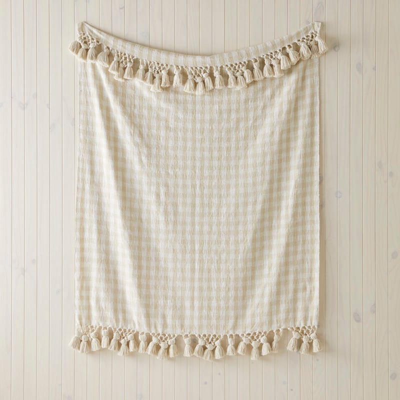 Zola Natural & White Throw