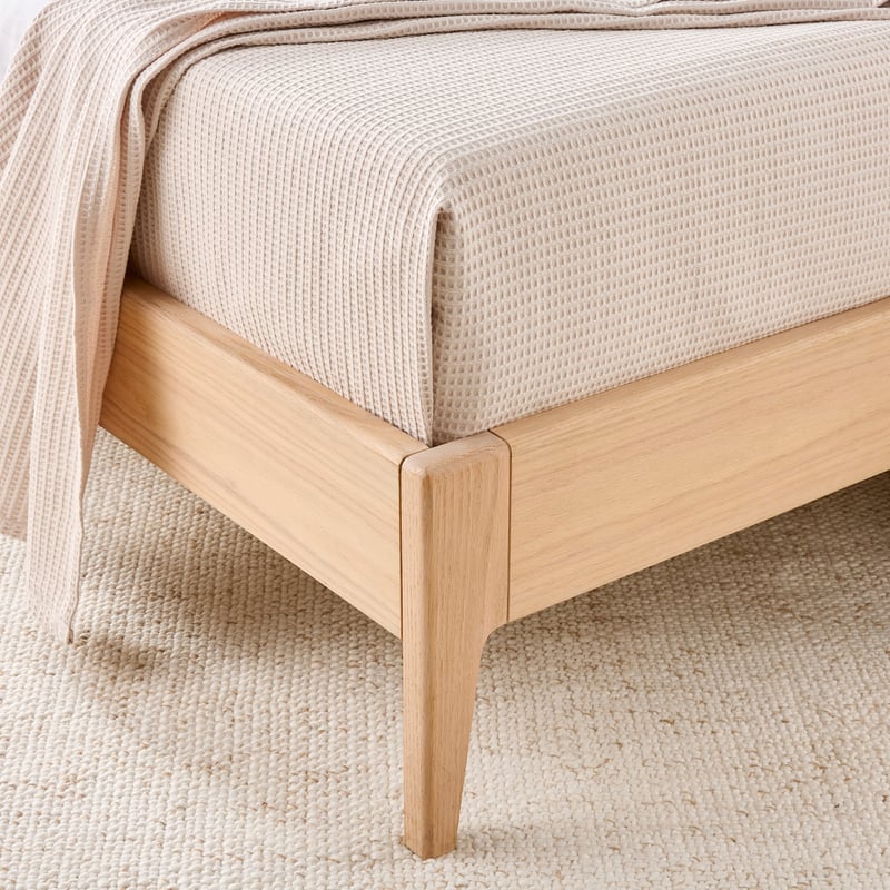 Waffle Natural Blanket