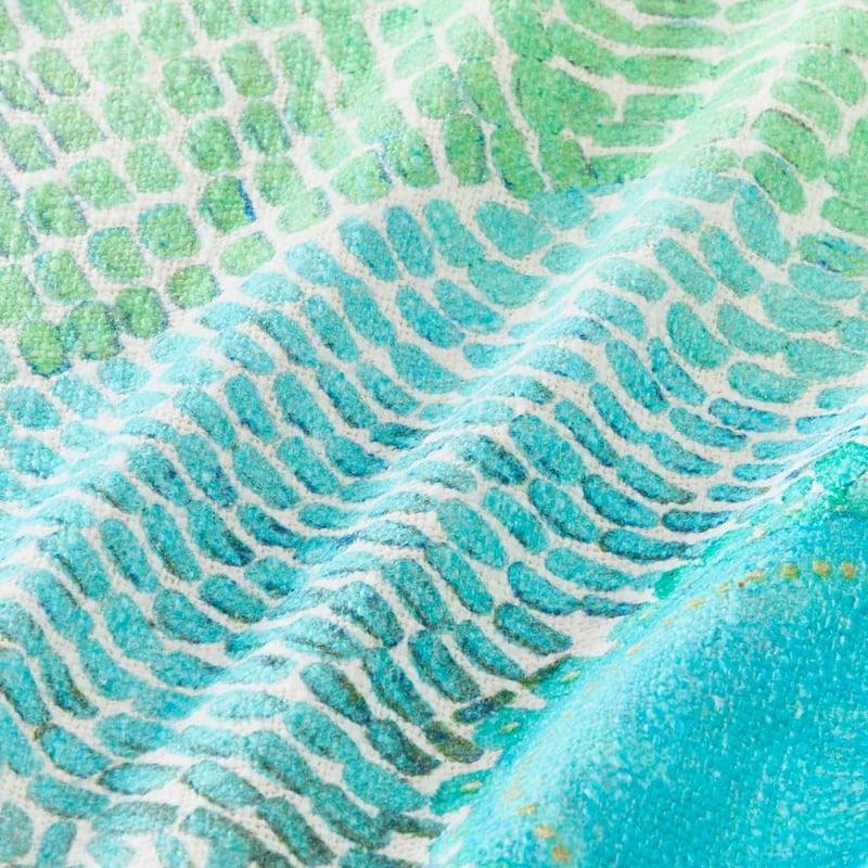 Miimi + Jiinda Lowanna Aqua Throw