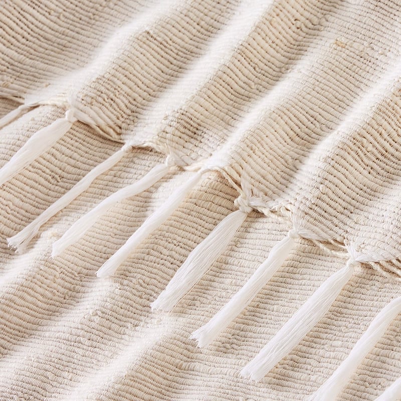Caspian White Throw