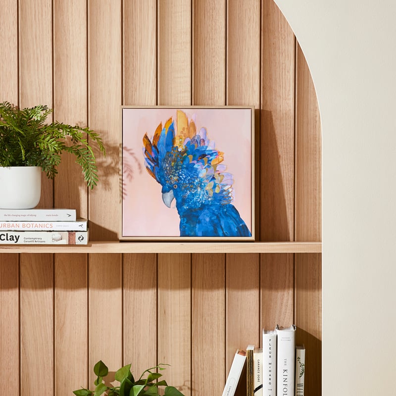 Wild Bird Blue Cockatoo Artwork